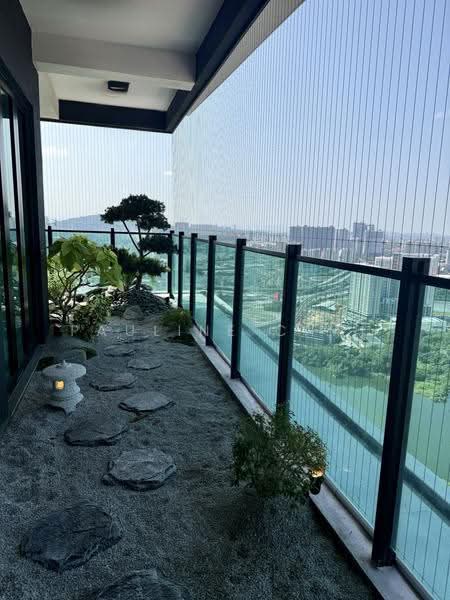 Kondominium untuk Dijual di THE Address II, Taman Desa - Pauline Chai - Balcony - PropertyGuru.com.my