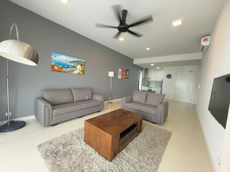 Kediaman Servis untuk Disewa di G Residence - KK Lim - Living Room - PropertyGuru.com.my