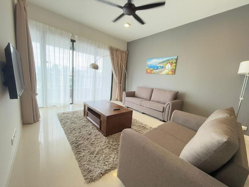 Kediaman Servis untuk Disewa di G Residence - KK Lim - Living Room - PropertyGuru.com.my