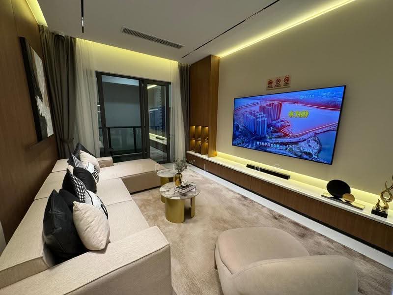 Pangsapuri untuk Dijual di R&F Princess Cove Phase 3-New Casa Suites - Gabriel Ong - Living Room - PropertyGuru.com.my