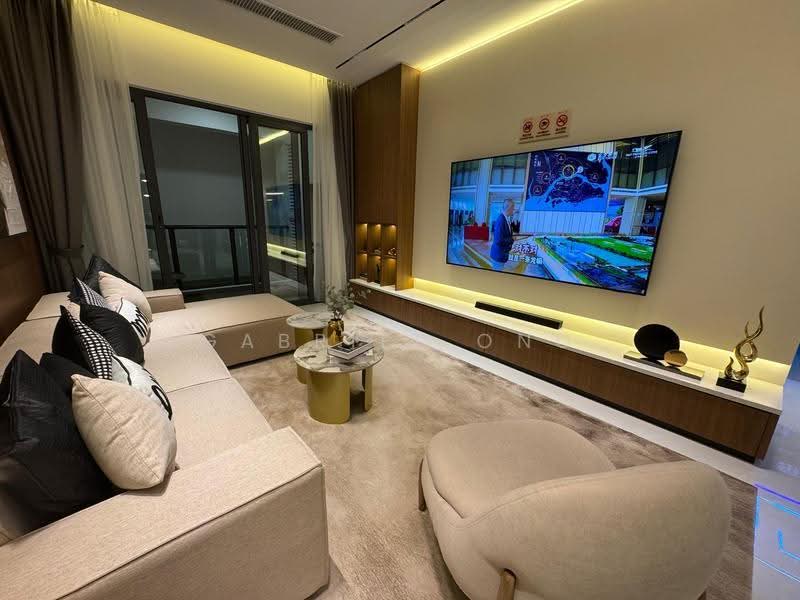 Pangsapuri untuk Dijual di R&F Princess Cove Phase 3-New Casa Suites - Gabriel Ong - Living Room - PropertyGuru.com.my