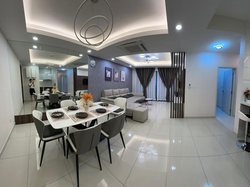 Condominium for Sale at Waterside Residence - Mark Saw - Living Room - PropertyGuru.com.my