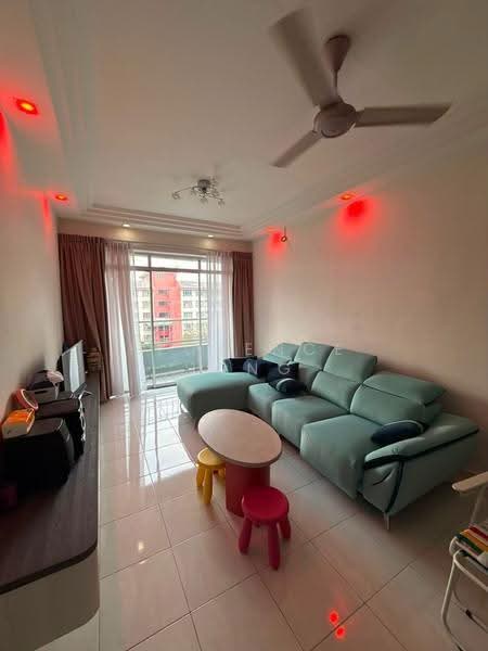 Pangsapuri untuk Dijual di Sri Akasia - Florence Hong - Living Room - PropertyGuru.com.my