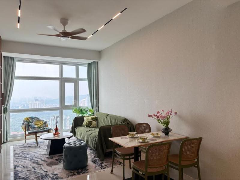 Service Residence for Rent at Met 1 Residences - Peter Sek - Living Room - PropertyGuru.com.my