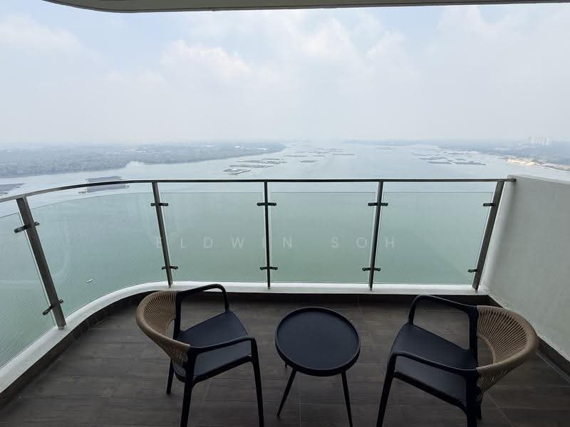 Kondominium untuk Disewa di Kings Bay @ Country Garden Danga Bay - Eldwin Soh - Balcony - PropertyGuru.com.my