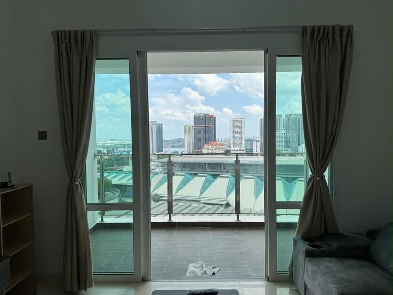 Service Residence for Rent at TriTower Residence @ Johor Bahru Sentral - Mr Lu - Balcony - PropertyGuru.com.my