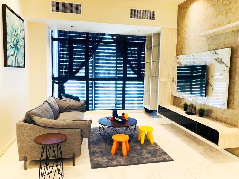 Kondominium untuk Disewa di Setia V Residences - Jerry Tan - Living Room - PropertyGuru.com.my