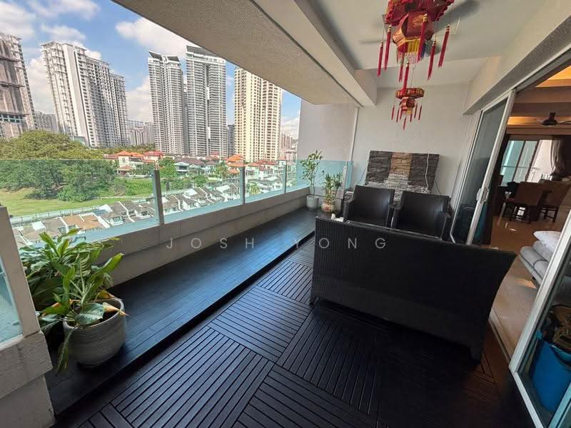 Condominium for Rent at Tiffani Kiara - Josh Yong - Balcony - PropertyGuru.com.my