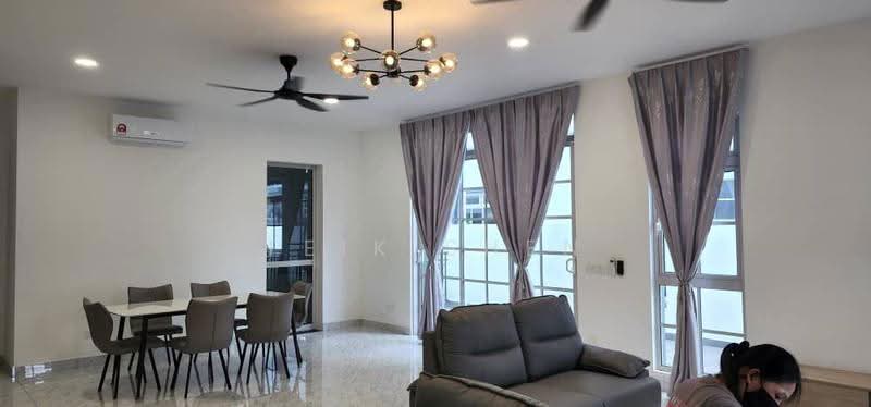 Rumah Kluster untuk Disewa di Taman Ekoflora (Johor Bahru) - Teik Shen - Living Room - PropertyGuru.com.my