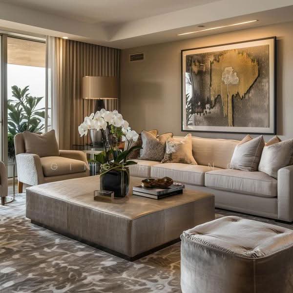 Kediaman Servis untuk Dijual di Armani Raja Uda - Ginger Kong - Living Room - PropertyGuru.com.my