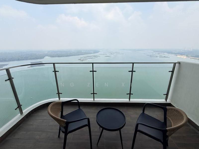 Kondominium untuk Disewa di Kings Bay @ Country Garden Danga Bay - NG ZEN XI - Balcony - PropertyGuru.com.my