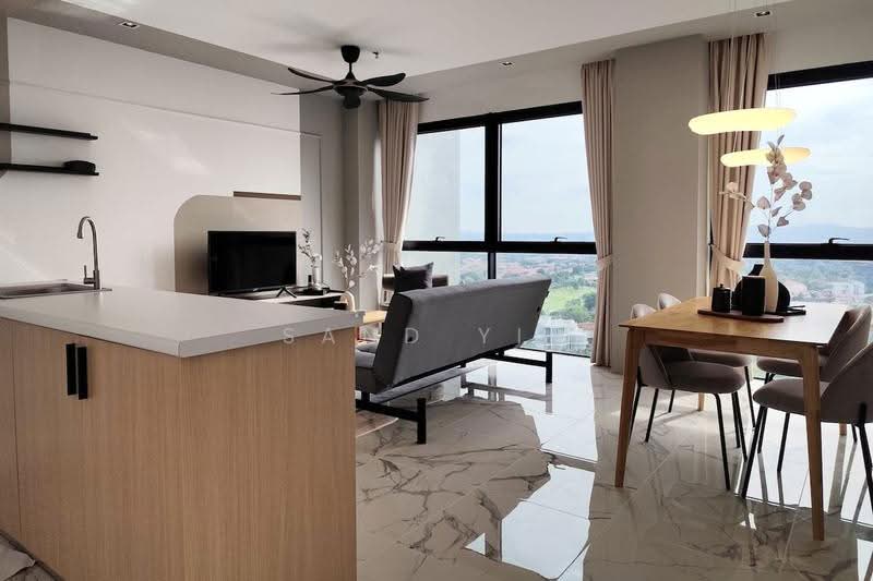 Kediaman Servis untuk Dijual di Lumi Tropicana Serviced Residence - Sand Yip - Living Room - PropertyGuru.com.my