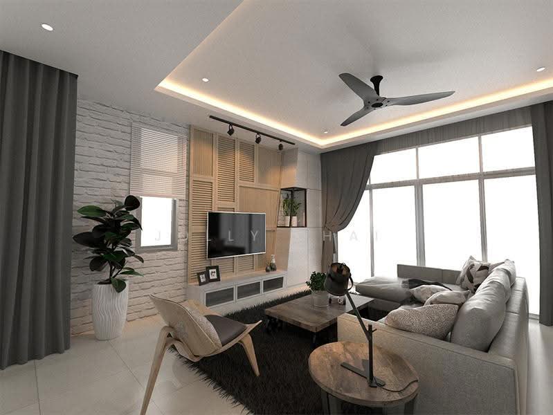 Rumah Teres untuk Dijual di Sepang (Selangor) - Jolly Chai - Living Room - PropertyGuru.com.my