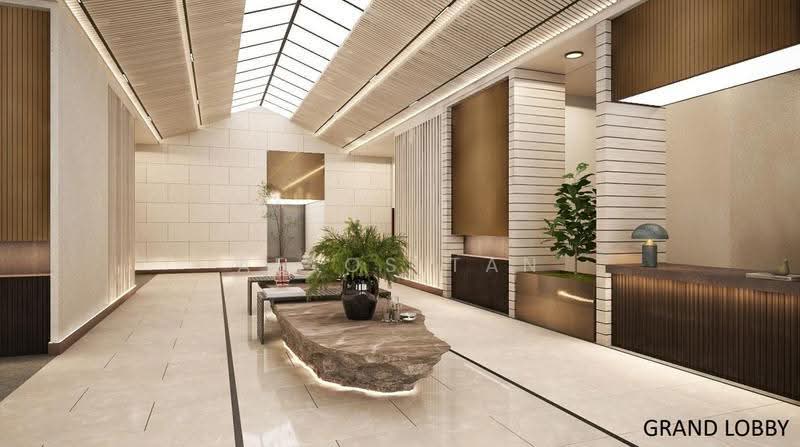 Kondominium untuk Dijual di Aosis Mont Kiara - Aetos Tan - Lobby - PropertyGuru.com.my