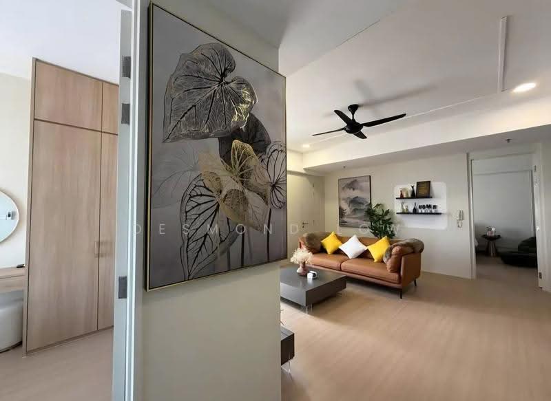 Kediaman Servis untuk Dijual di Tropicana 218 Macalister - Desmond Low - Living Room - PropertyGuru.com.my