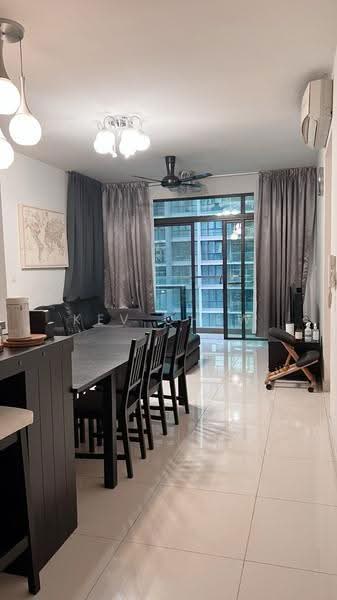 Kondominium untuk Disewa di The Z Residence - Kev Chew - Living Room - PropertyGuru.com.my