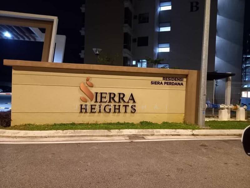 Pangsapuri untuk Dijual di Sierra Heights (Residensi Siera Perdana) - Jack Chai - PropertyGuru.com.my