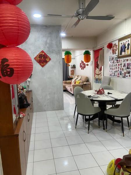Pangsapuri untuk Dijual di Vista Saujana - Jet Tan - Living Room - PropertyGuru.com.my