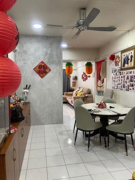 Pangsapuri untuk Dijual di Vista Saujana - Jet Tan - Living Room - PropertyGuru.com.my