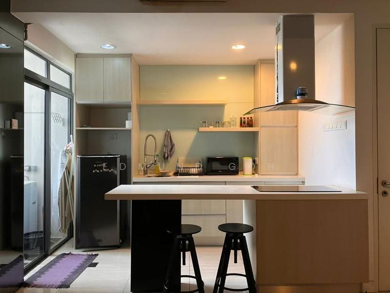 Kediaman Servis untuk Dijual di Eve Suite / NZX Square - Edmund Goh - Kitchen - PropertyGuru.com.my