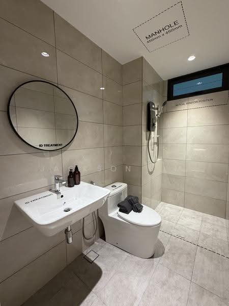 Service Residence for Sale at Laurel Residence - Jackson Lim - Bathroom - PropertyGuru.com.my
