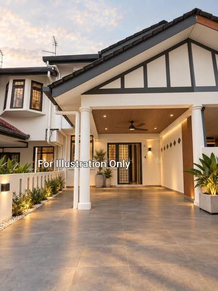 Rumah Teres 2-Tingkat untuk Dijual di Taman Bukit Tiram (Ulu Tiram) - Amber Hew - Exterior - PropertyGuru.com.my