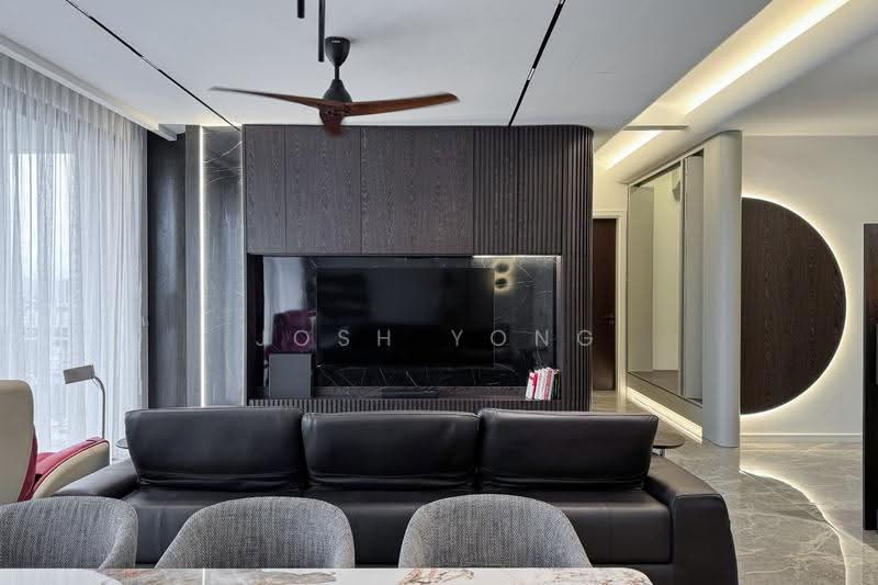 Service Residence for Rent at Park Regent @Desa Park City - Josh Yong - Living Room - PropertyGuru.com.my