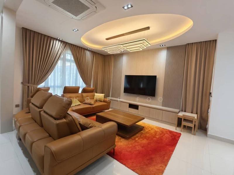 Cluster House for Sale in Iskandar Puteri (Nusajaya) (Johor) - Phoebe Foo - Living Room - PropertyGuru.com.my