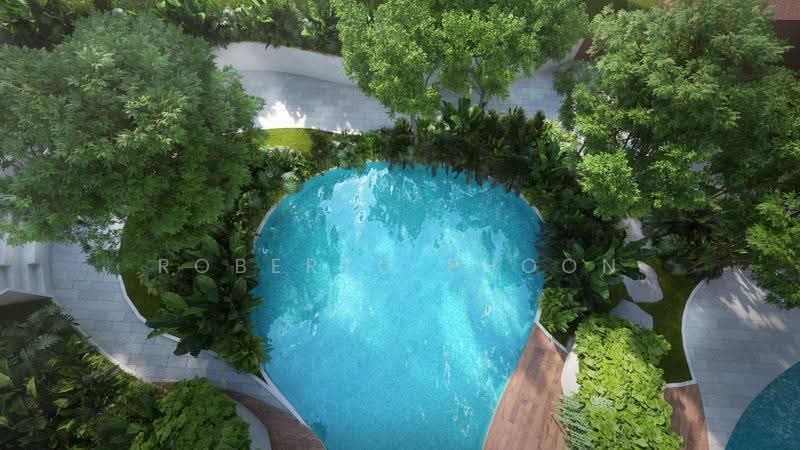 Kondominium untuk Dijual di Aosis Mont Kiara - Roberto Phoon - Pool - PropertyGuru.com.my