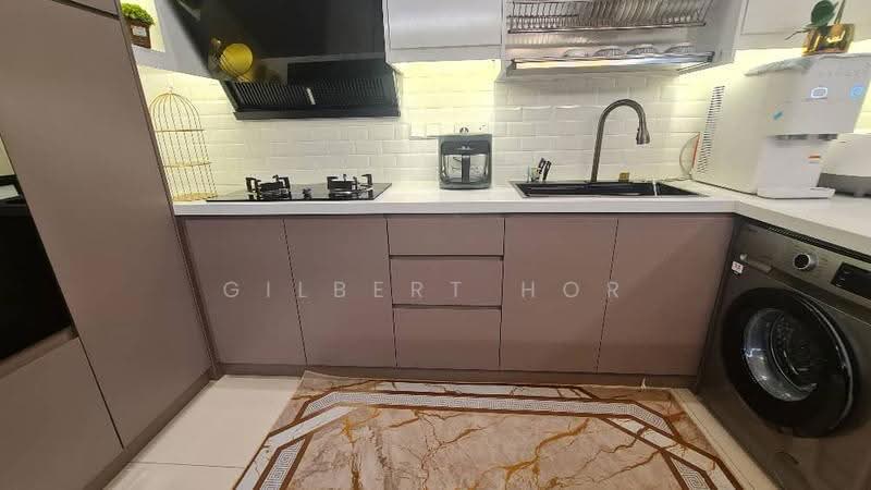 Kediaman Servis untuk Dijual di Henna Residence  @ The Quartz WM - Gilbert Hor - Kitchen - PropertyGuru.com.my