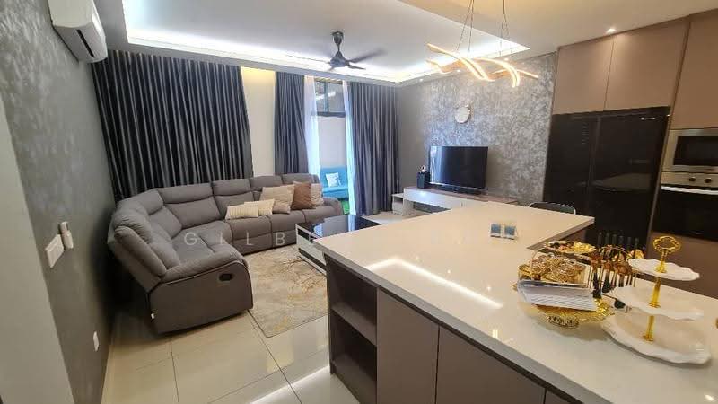 Kediaman Servis untuk Dijual di Henna Residence  @ The Quartz WM - Gilbert Hor - Living Room - PropertyGuru.com.my