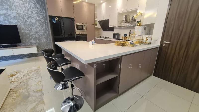 Kediaman Servis untuk Dijual di Henna Residence  @ The Quartz WM - Gilbert Hor - Kitchen - PropertyGuru.com.my
