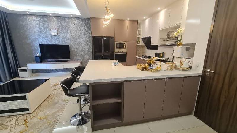 Kediaman Servis untuk Dijual di Henna Residence  @ The Quartz WM - Gilbert Hor - Kitchen - PropertyGuru.com.my