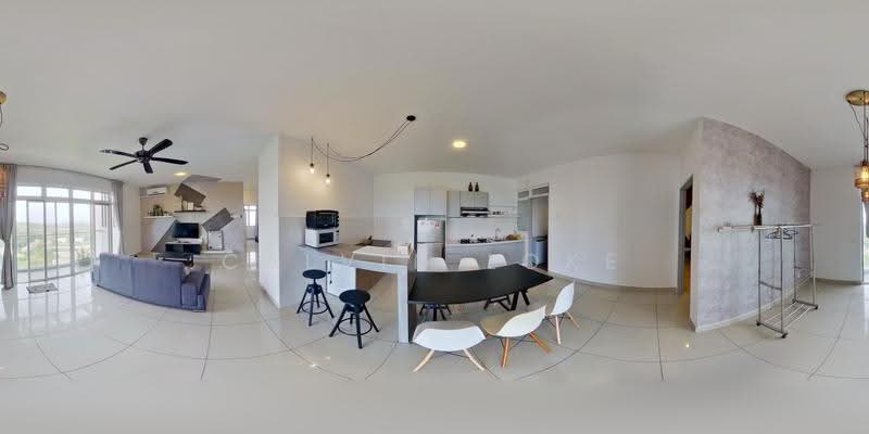 Kondominium untuk Disewa di Dwiputra Residences - Calvin Loke - Living Room - PropertyGuru.com.my