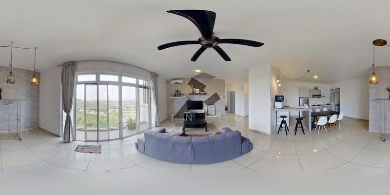 Kondominium untuk Disewa di Dwiputra Residences - Calvin Loke - Living Room - PropertyGuru.com.my