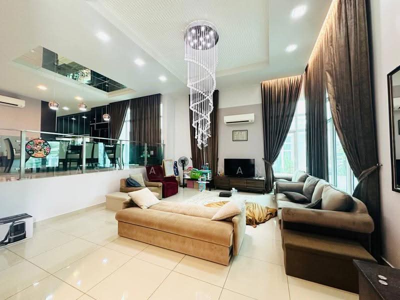 Rumah Berkembar untuk Dijual di Cyberjaya (Selangor) - Ashraff Daniel - Living Room - PropertyGuru.com.my