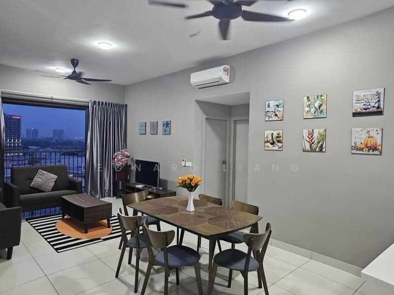 Service Residence for Rent at Setia City Residences - Leonard Liang - Living Room - PropertyGuru.com.my