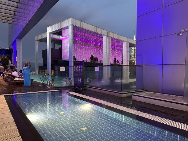 Service Residence for Rent at The Face Suites (Platinum Suites) - Jyne Lim - Pool - PropertyGuru.com.my