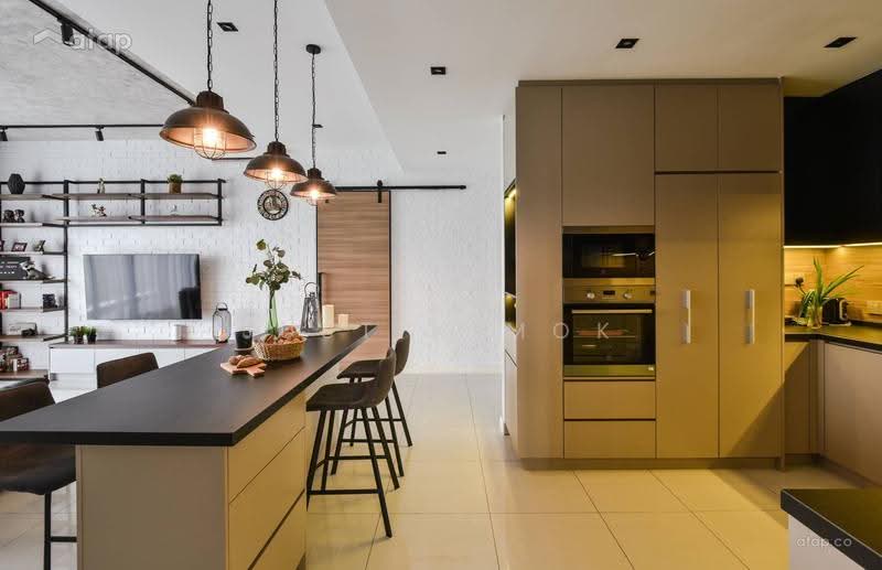Kediaman Servis untuk Dijual di The Clio 2 Residences - Justin Mok - Kitchen - PropertyGuru.com.my