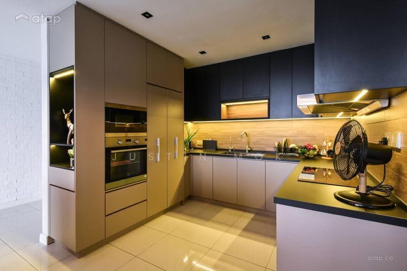 Kediaman Servis untuk Dijual di The Clio 2 Residences - Justin Mok - Kitchen - PropertyGuru.com.my