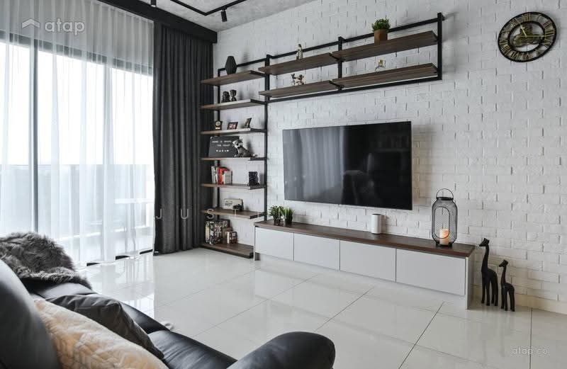 Kediaman Servis untuk Dijual di The Clio 2 Residences - Justin Mok - Living Room - PropertyGuru.com.my
