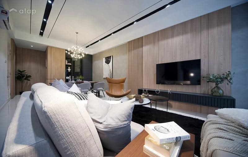 Kediaman Servis untuk Dijual di The Clio 2 Residences - Justin Mok - Living Room - PropertyGuru.com.my