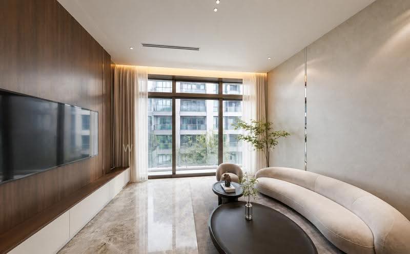 Kediaman Servis untuk Dijual di CloutHaus Residences - Will Khor - Living Room - PropertyGuru.com.my