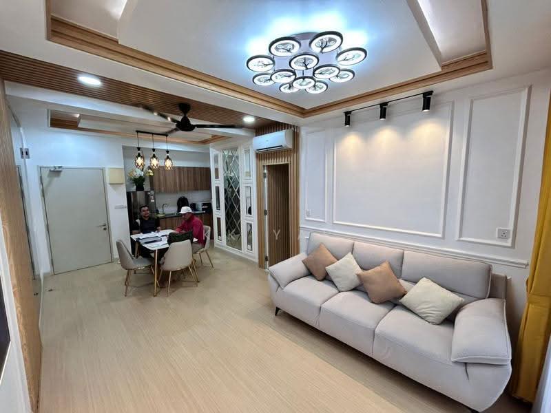 Kediaman Servis untuk Disewa di Alanis Residence - KK Yap - Living Room - PropertyGuru.com.my