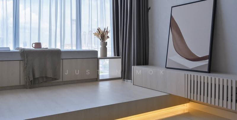 Service Residence for Sale at Mesahill - Justin Mok - Living Room - PropertyGuru.com.my