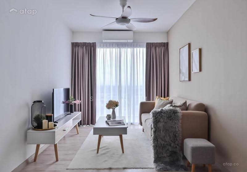 Kediaman Servis untuk Dijual di Mesahill - Justin Mok - Living Room - PropertyGuru.com.my