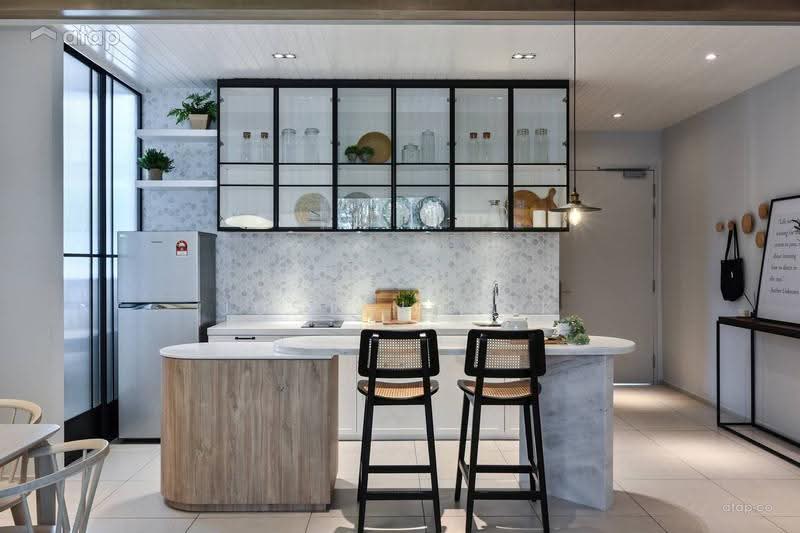 Kediaman Servis untuk Dijual di Mesahill - Justin Mok - Kitchen - PropertyGuru.com.my