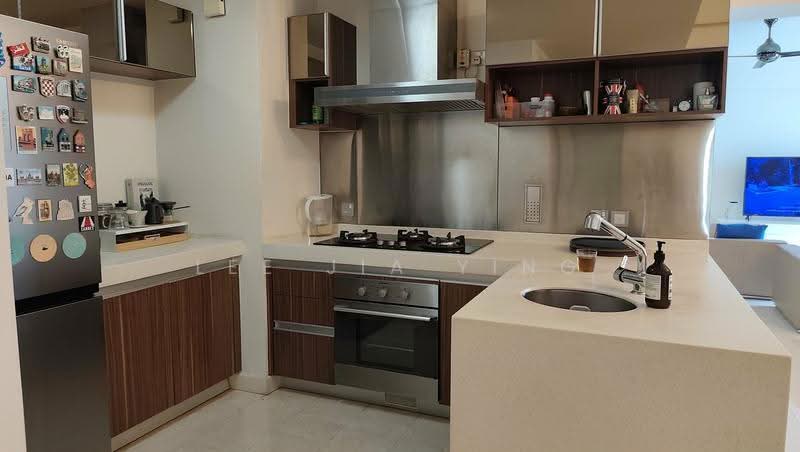 Condominium for Sale at Tiffani Kiara - Lee Jia Ying - Kitchen - PropertyGuru.com.my