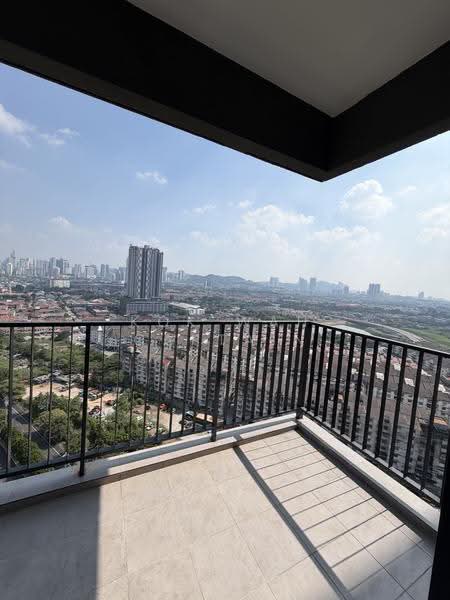 Service Residence for Rent at Arunya @ KL North - Kok Wah Captain - Balcony - PropertyGuru.com.my