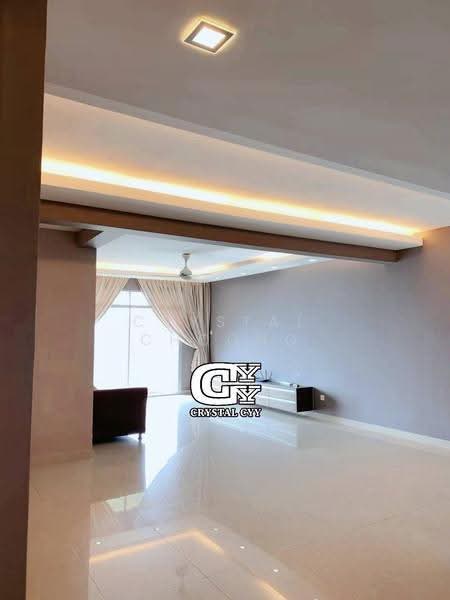 Kondominium untuk Dijual di The Waterfront Condominium - Crystal Choong - Living Room - PropertyGuru.com.my